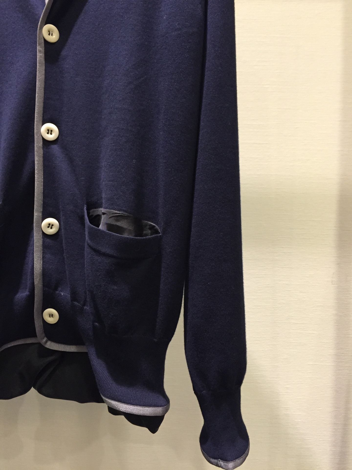 sacai man COTTON KNIT CARDIGAN!!: Grapes BLOG